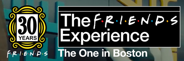 Friends TV show experience banner