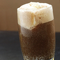 Root beer float