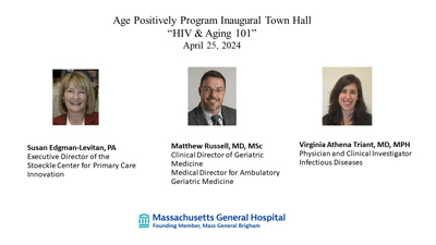 Inaugural Town Hall: HIV & AGING 101