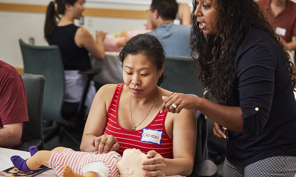 Birthing, breastfeeding, and parenting classes