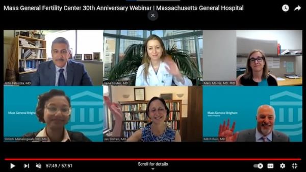 Screenshot of webinar participants Screenshot of webinar participants