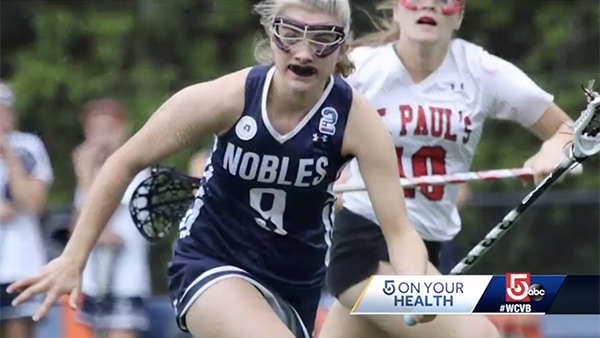 Miho Tanaka, MD, PhD and Kelly McInnis, DO were interviewed about ACL injury prevention; photo of a lacrosse player who tore her ACL. Miho Tanaka, MD, PhD and Kelly McInnis, DO were interviewed about ACL injury prevention; photo of a lacrosse player who tore her ACL.